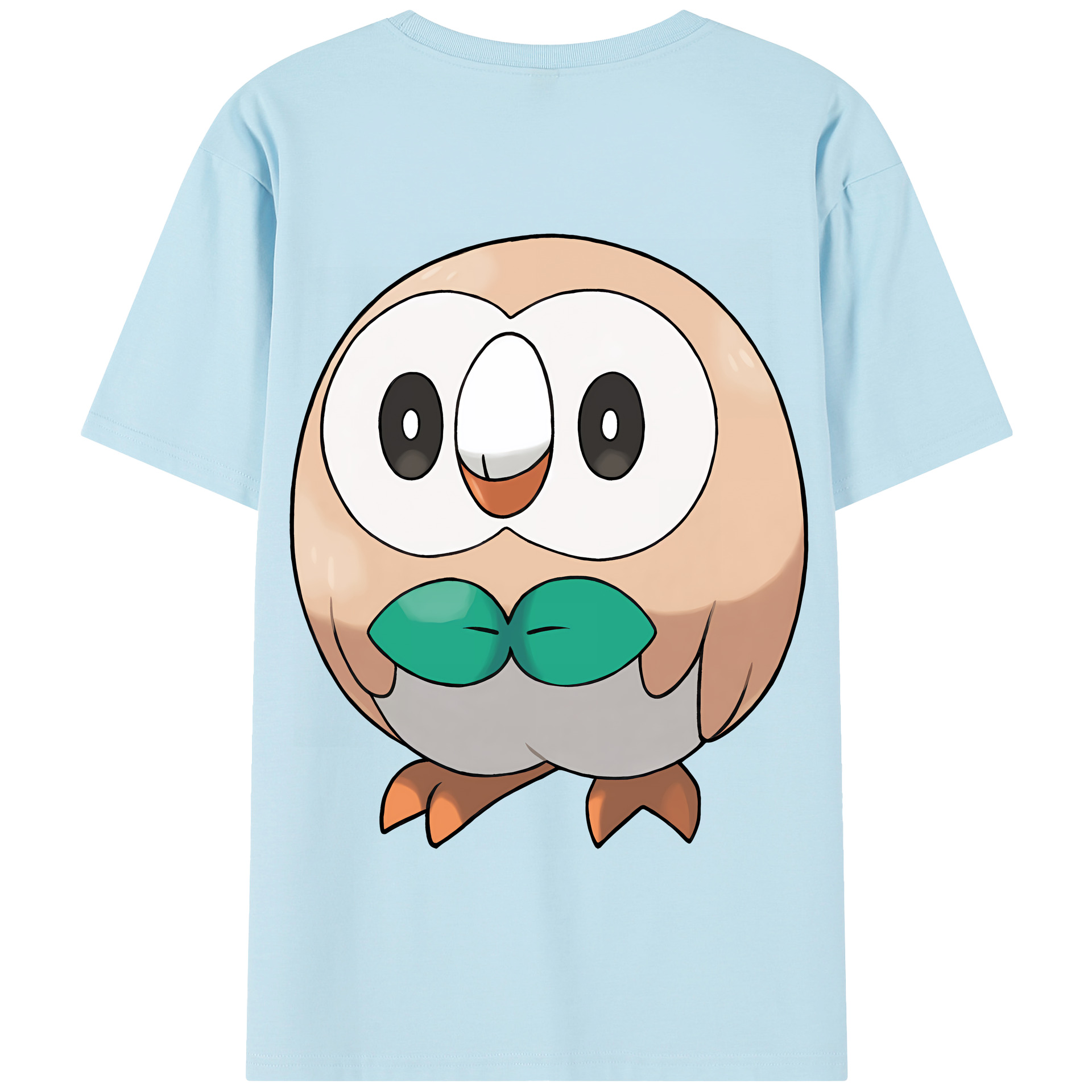 （画像用） ポケットモンスター Pokémon 綿100％半袖Tシャツ（背面プリント）